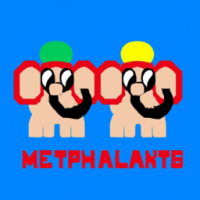 mario brothers as elphants